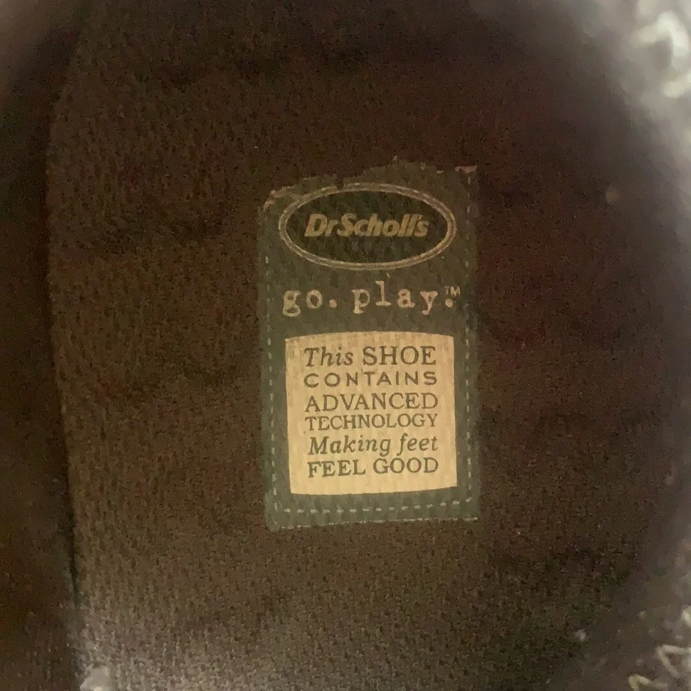 DrScholls men’s black snickers size 9 - Picture 9 of 9